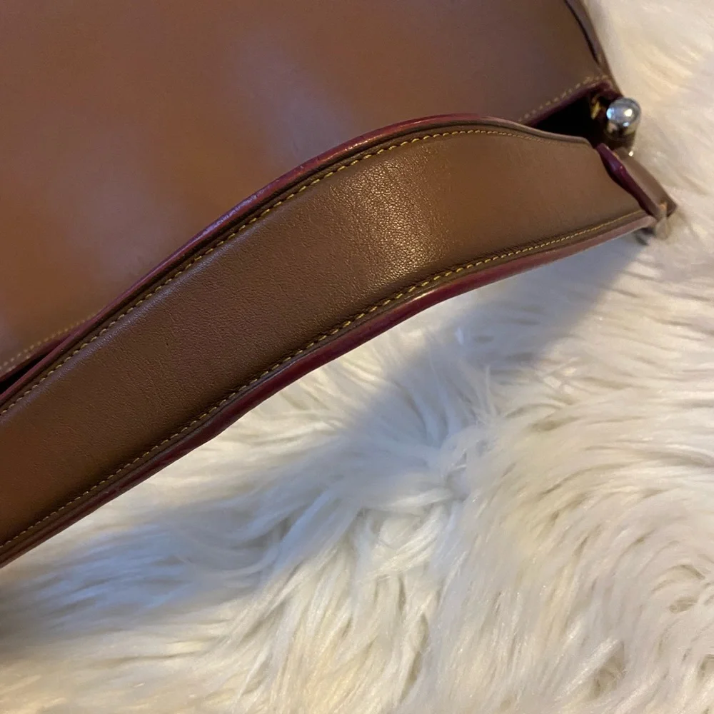 Coach Nomad hobo bag brown leather - Picture 7 of 11